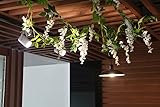 人工花34でリアルなロマンチッククラシック人工フェイク藤のつるRattaシルク花Garden花柄装飾DIYリビングルームHanging Flower Plant Vineホームパーティーウェディングシ