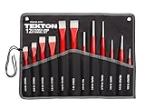 TEKTON 67381 Cold Chisel and Punch Set, 12-Piece [並行輸入品]