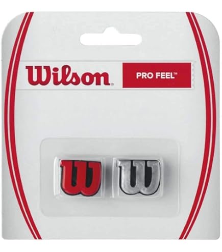 Amazon | Wilson Sporting Goods Pro Feel Pro Staff Dampener, red