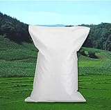 パワー土のう袋 PPガラ袋台風対策浸水防止用　40cm x 30cm (白) 20枚セット