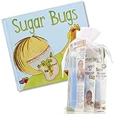 Baby Buddy 乳幼児用オーラルケア5個入りギフトセットとシュガーバグズ子どものオーラルケアブック 子どもの成長に合わせた革新的6ステージオーラルケアシステム シュガーバグズセット。 ブルー