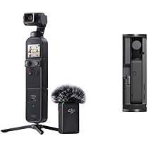 【美品】dji ポケット2 クリエイターコンボ ＋ ケースなど付属 付属品どんだけ～！ DJI Pocket 2 Creator Comboで動画の撮影し