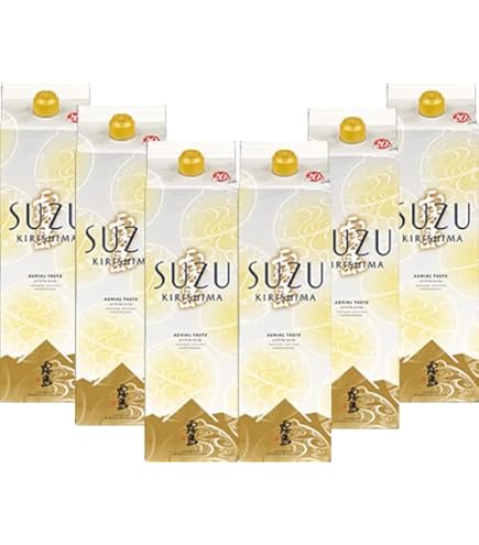 Amazon.co.jp: SUZUKIRISHIMA ﾊﾟｯｸ 20度 1800ml×12 芋焼酎 霧島酒造