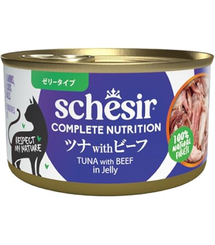 【60缶・即納】Schesir シシア ツナ＆ビーフフィレ キャットフード Amazon.co.jp: シシア (Schesir) ツナ&ビーフフィレ 50g×6個パック