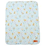 baby.e-sleep(ベビーイースリープ)ともだち®4重ガーゼケット(ラムネ)