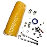 Fenteer エア工具キット　エアダスターガンセット　ホース　高圧ノズル　カプラー　接続アクセサリー　空気掃除作業用 - ＃2