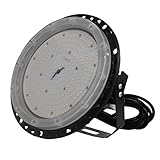 水銀灯代替LED　LED投光器・高天井用照明 UFO型　高輝度 100W 13000LM 1000W相当 ランプ　昼白色5000K　80％省エネ 広角120度 投光器タイプ IP65防雨型 屋外屋内L