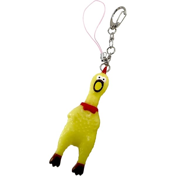 Amazon.co.jp: びっくりチキンストラップ お得な3個セット : ホーム