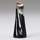 花瓶 天目白流巻型一輪差し [ 14.8cm ] 料亭 旅館 和食器 飲食店 業務用