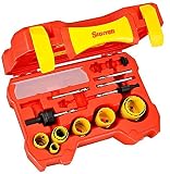Starrett KDP08061-N 14 Piece Fastcut Bi-Metal Locksmith Hole Saw Kit [並行輸入品]
