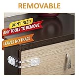 ベビー安全キャビネットロック – Removable all-purpose柔軟な – Leaves Noトレース後からRemove Your家具 – 使用のキャビネット、引き出し、アプライアンス、キ