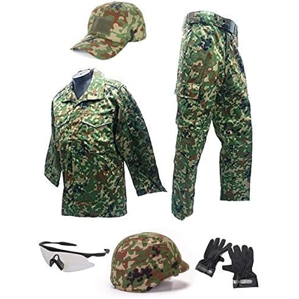 2 マルチカム迷彩戦闘服　一式セット　ヘルメット　OTVボディアーマー　キャップ 2 マルチカム迷彩戦闘服 一式セット ヘルメット OTVボディ
