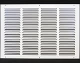 20" x 12" RETURN GRILLE - Easy Air FLow - Flat Stamped Face [並行輸入品]
