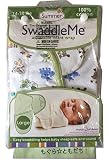 【もぐら☆ともだち！】100% コットン おくるみ Lサイズ Swaddle Me スワドル ミー もぐふきん (ペアレント・アンド・チャイルド・ジャングル　サイズＬ)