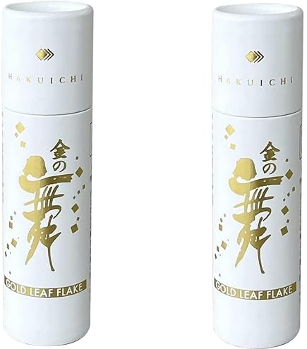 Amazon.co.jp: 金沢金箔 箔一 金粉 切り廻し 紙筒【 金の舞