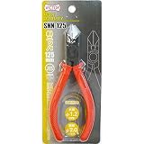 ( お徳用 10個セット) ビクター 斜めニッパー 【125mm】 SNN125