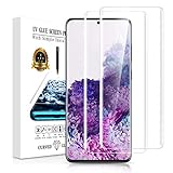 2枚セット】 Galaxy S20 Plus ガラスフィルム UVライト付き 液晶強化ガラス【ガイド枠付き】液晶保護ガラスフィルム