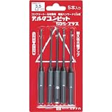 ミヤナガ(Miyanaga) デルタゴンビット SDS 4.3X116MM 5PCS DLSDS43P5