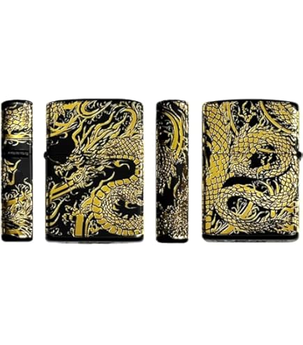 Amazon.co.jp: ジッポー ZIPPO 電鋳板 3Dドラゴン Z3D-DR NI 龍 竜