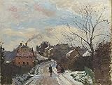 The Perfect Effectキャンバスの油絵' Camille Pissarro Fox Hill Upper Norwood」、サイズ: 10 x 13インチ/ 25 x 34 cm、この高