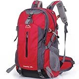 FENYI レディース メンズ アルパインパック　登山バッグ　リュックサック アウトドア バックパック ディバック　旅行バッグ　14インチパソコン収納可能　韓国製生地　防撥水　レインカバー付き　大容量