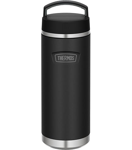 Amazon｜THERMOS Stainless Steel Hydration Bottle, 18 Ounce, Gray