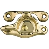 Stanley 804000サッシロック、ソリッド真鍮、明るい真鍮