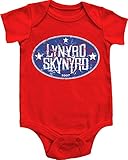 レーナード・スキナード Lynyrd Skynyrd 3 Lil Stars ベビー Baby Romper シャツ T-Shirt