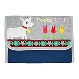 (ポエティック)POETIC じゃばら母子手帳ケース 2801 マルチケース キャラクター モリー(ヤギ) F