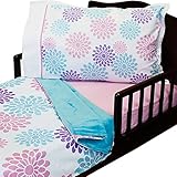 3個入りRoomCraft in the Garden幼児用寝具セットNature毛布とシート Toddler B2TO-Q-5-649-ST
