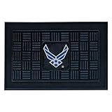 Air Force Falcons NCAAビニールドアマット( 19 x 30 )