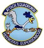ワッペン キャラクター ロード ランナー (ATTACK SQUADRON36) アメカジ アイロンワッペン 刺しゅう アップリケ パッチ