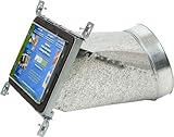 Speedi-Boot SBH-8109 FB 8-Inch Width by 10-Inch Length to 9-Inch Diameter 45-Degree Register Vent Bo