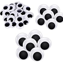 Amazon | 動く 目玉 シール 30 mm/40 mm/50 mm 3サイズ 約36個セット