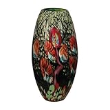 Dale Tiffany Malcolm Art Glass Vase [並行輸入品]