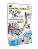 Turbo Flex 360 Instant Hands Free Faucet Swivel Spray Sink Hose - As Seen on TV [並行輸入品]