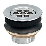 カクダイ 丸鉢金物(目皿つき) オーバーフローなしの洗面・手洗器用 430-002-25
