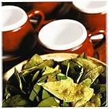 Danita Delimont – Peru – ペルー、Cuzco。Coca Leaves and Tea Cups – sa17 bja0152 – ジェインズ・ギャラリー – タイル 6" ct