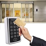 Giantree 125Khz RFIDセキュリティエントリードアカバーキーパッド付き小型ポータブル近接型スマートIDアクセスコントロールマシン