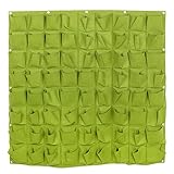 Lovoski 屋内/屋外　ハーブポット　ぶら下げ　垂直ガーデン　ウォール　プランターバッグ　72ポケット