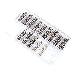 Yosoo 1000pcs Micro眼鏡サングラス眼鏡腕時計TinyネジナットAssortment修復ツールキットセットステンレス鋼ネジ