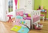 Special Edition Doroty Owl 6 Pcs Crib Bedding Set by Nyri Store