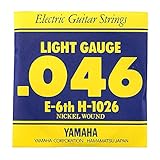 YAMAHA H1026 E6 エレキギター弦 ライトゲージ 6弦 【バラ弦1本】 ヤマハ