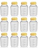 Medela Breastmilk Collection Storage Feeding Bottle Set W/lid 5oz /150ml X12 by Medela [並行輸入品]