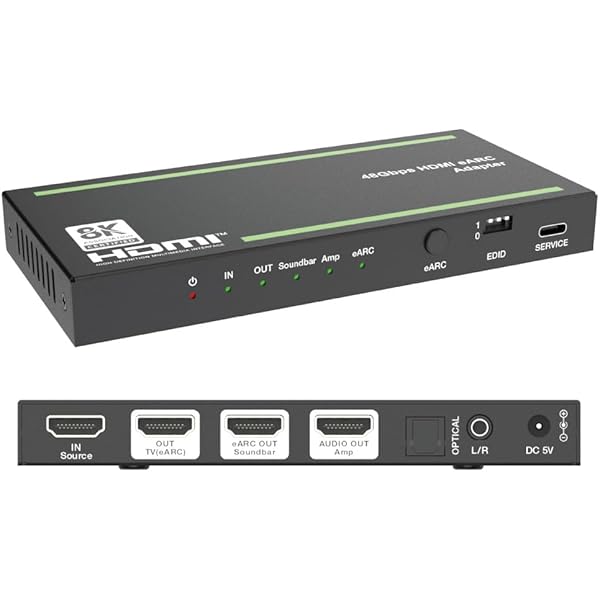 Amazon.co.jp: HDFury 8K VRR対応高性能マトリックス切替・分配器 eARC