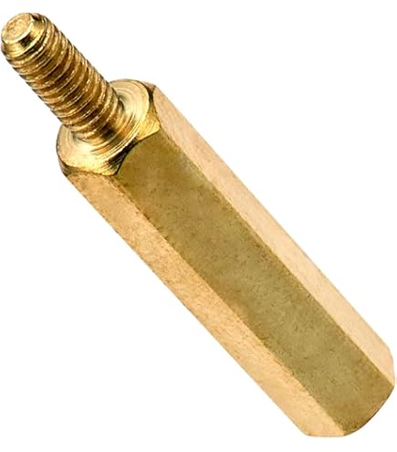 Amazon | Entaniya M2.5 六角スペーサー (オス-メス) 真鍮 10本入り