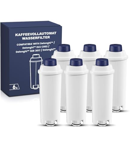Amazon | デロンギ5513292811 DLS c002水フィルタ 4 Pack | De'Longhi
