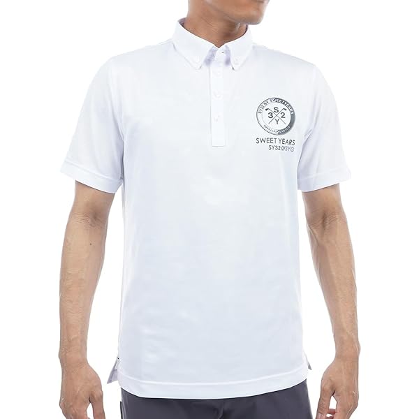 Amazon.co.jp: [SY32 by SWEET YEARS] ポロシャツ メンズ GOLF
