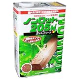 木肌にこだわる木材保護塗料 ノンロット205N Zライトブラウン 3.5L