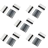 KKHMF 5個 4チャンネル IIC I2C ロジック レベル 変換 双方向モジュール 5V Arduinoに対応